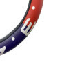Housse de Volant Simoni Racing Clock en Eco-Cuir Rouge/Blanc/Bleu - 37-39cm