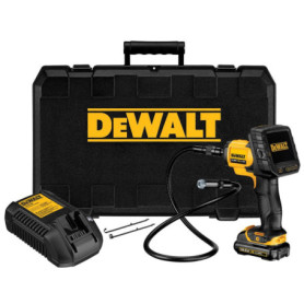 Caméra d'inspection DEWALT 10,8V avec écran détachable et enregistrement SD