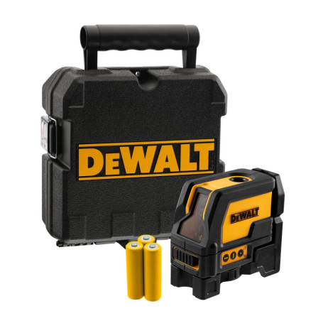 Niveau Laser Croix DEWALT DW0822-XJ - Auto-Nivellant 360° avec Détecteur