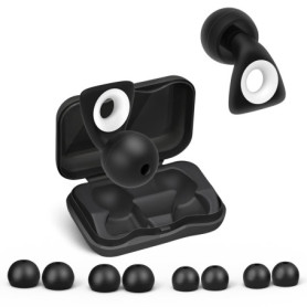 Bouchons d'Oreilles en Silicone Alyvisun pour un Sommeil Paisible