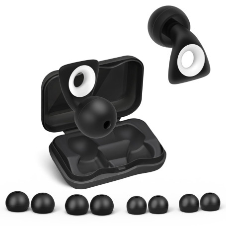 Bouchons d'Oreilles en Silicone Alyvisun pour un Sommeil Paisible