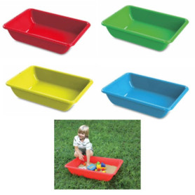 Lot de 4 Bacs d'Activités Colorés pour Enfants - BSM