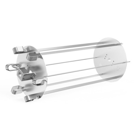 Système de Brochettes Rotatifs Onlyfire pour Barbecue en Acier Inoxydable