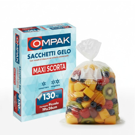 Pack de 130 Sacs de Congélation FRIO 19x26 cm - Résistants et Pratiques