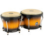 Bongos Meinl Percussion Headliner en Chêne Siam - 6,75 et 8 pouces avec Clé d'Accord