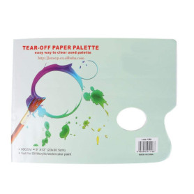 Palette de Papier HEEPDD A4 - 35 Feuilles pour Peinture Artistique