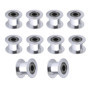 Poulie de Renvoi GT2 en Aluminium - Tendeur 10mm, 20 Sans Dents