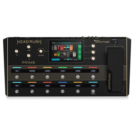 HeadRush Prime - Pédale Multi-Effets pour Guitare et Voix avec Écran Tactile