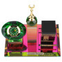 Horloge Kaaba en Cristal pour Décoration Intérieure Musulmane
