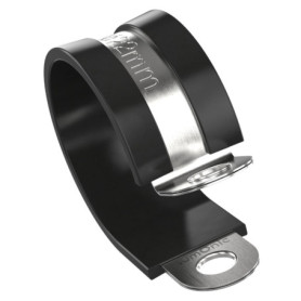 Pack de 5 Colliers de Serrage Lumonic 22mm en Acier Inoxydable avec Caoutchouc