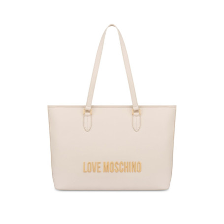 Sac à main Love Moschino en PU Ivoire pour Femmes
