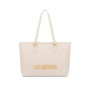 Sac à main Love Moschino en PU Ivoire pour Femmes