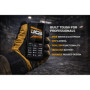 JCB Tradesman 3 - Téléphone Robuste 4G Étanche avec Double SIM et Hotspot