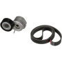 Kit de courroies trapézoïdales GATES K016PK1320 pour scooters en caoutchouc