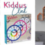 Horloge Murale Éducative Kiddus pour Enfants - Apprendre à Lire l'Heure