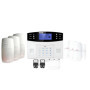Kit Alarme Maison Sans Fil LIFEBOX 4G et WiFi avec Détecteurs de Mouvement et d'Ouverture