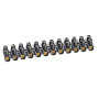 Borne de Raccordement Nylbloc 12 Plots - Legrand - 24A Noir