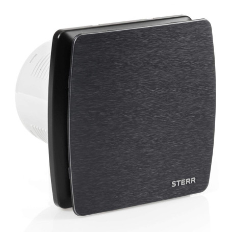 Ventilateur Extracteur Silencieux STERR 100 mm avec Minuterie et Clapet Anti-Retour
