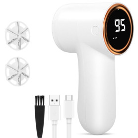 Rasoir Électrique Anti-Bouloches Cozary - Rechargeable Type-C avec Conteneur Amovible