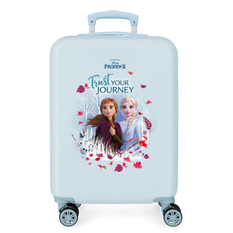 Valise Rigide Disney La Reine des Neiges pour Enfants avec Serrure et Roues
