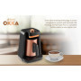 Cafetière Arzum Okka Rich Spin Pro en Cuivre pour Café Turc