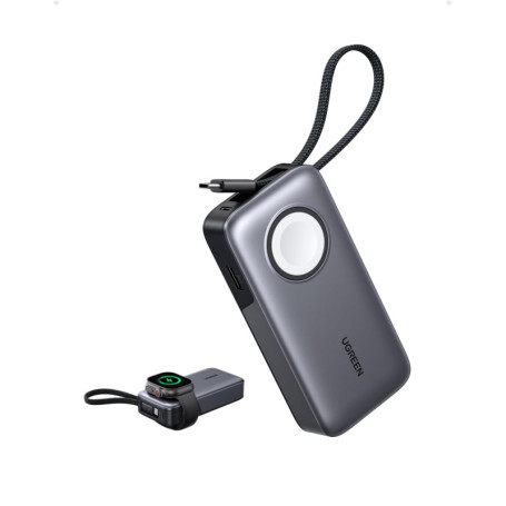UGREEN Nexode Batterie Externe 10000mAh avec Charge Magnétique pour iWatch
