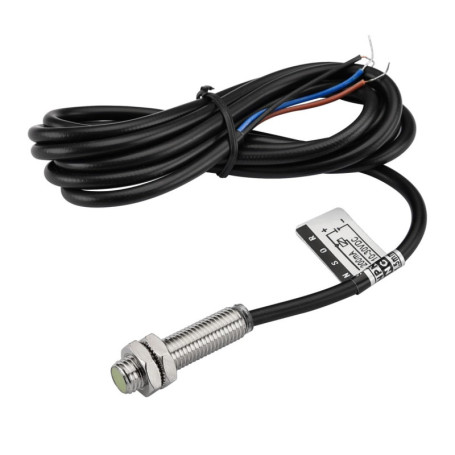 Capteur de Proximité Inductif Cylindrique Heschen PR08-1.5DN2 12-24V NPN NC