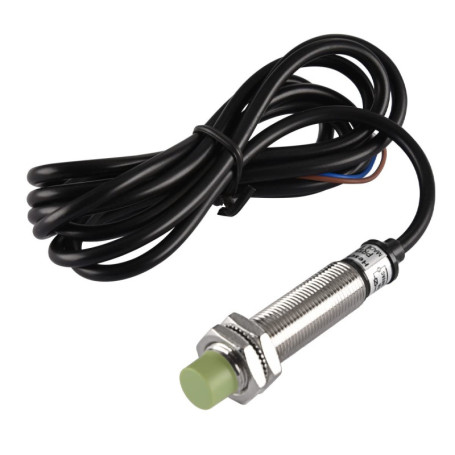 Capteur de Proximité Inductif Cylindrique Heschen PR12-4AC - Détection 4 mm, 100-240 VAC