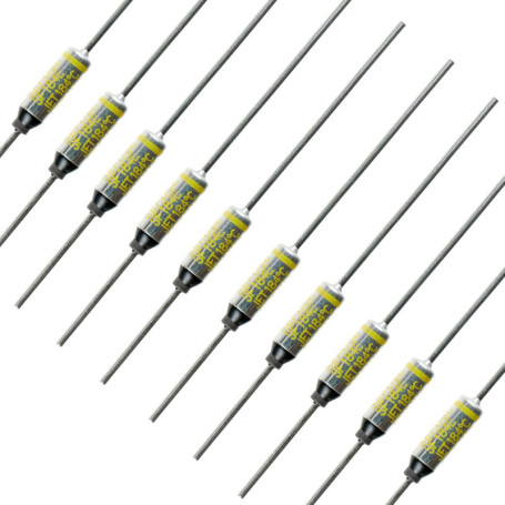 Fusibles Thermiques BOJACK 10A 250V - Paquet de 10 pièces