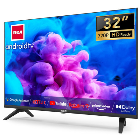 RCA Smart TV 32 Pouces WiFi Bluetooth - Télévision Connectée avec Netflix et Disney+