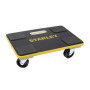 Chariot à roulettes Stanley 200 kg en plastique durable - Transport facile et sécurisé