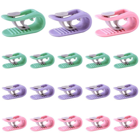 Lot de 18 Clips Antidérapants pour Couette - TRKETK