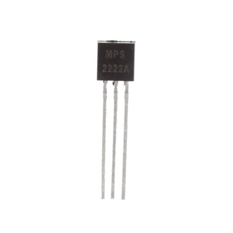 20 Transistors NPN MPS2222A TO-92 40V 600mA - HUABAN