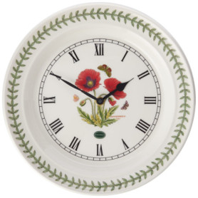 Horloge Murale Coquelicot Portmeirion - Charm Botanique Multicolore