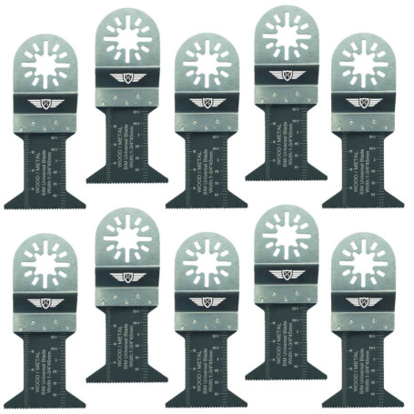 Pack de 10 Lames de Coupe Métalliques 44mm TopsTools UN44B