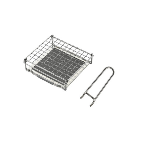 Grille-pain Campingmoon en Acier Inoxydable pour Réchaud de Camping