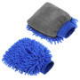 Lot de 2 Gants de Lavage Double Face en Microfibre - Entretien Voiture et Maison