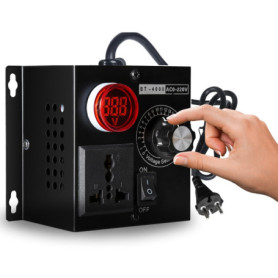 DEWIN Régulateur de Tension 220V - Variateur de Vitesse pour Moteur et Ventilateur