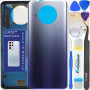 LUVSS Vitre Arrière pour Xiaomi Mi 10T Lite Bleu Coque Cache Batterie, Adhésifs, Kit Outils, Guide De Réparation