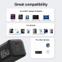NEWINCON Chargeur USB C 65W GaN III, Chargeur Rapide PPS PD3.0 Mini Adaptateur Compatible avec MacBook Air/Pro, iPad Pro, iPhone