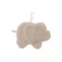 Doudou Éléphant Ultra Doux Jollein - Attache-Sucette Intégré - Cadeau de Naissance