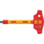 Tournevis VDE à Manche en T Wera avec Fonction Cliquet 3/8"