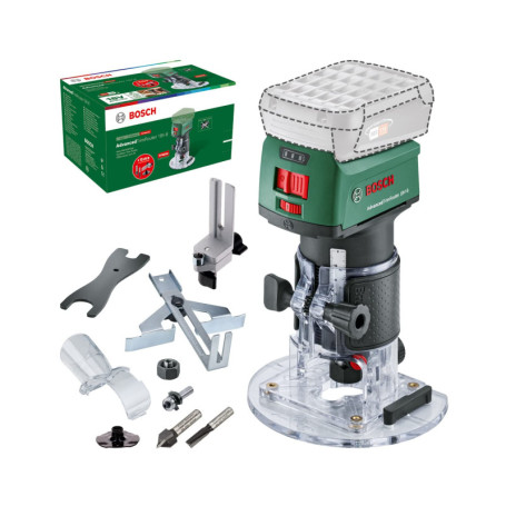 Affleureuse sans fil Bosch AdvancedTrimRouter 18V-8 - Édition Amazon