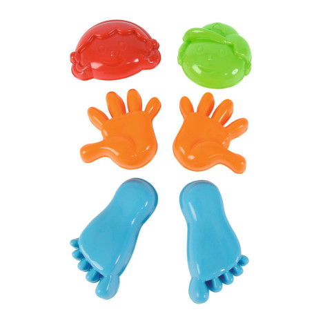 Simba Ensemble de Moules à Sable Multicolores pour Enfants