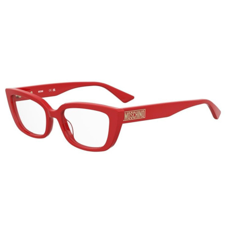 Lunettes Moschino Modèle MOS653 Rouge avec Verre de 52 mm