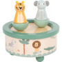 Boîte à Musique Safari en Bois avec Tigre et Éléphant - Small Foot