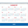 Calendrier de Bureau 2026 Dohe - Vue Mensuelle avec Espace pour Notes