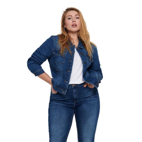 Veste en Jean Femme ONLY Carmakoma Carwespa Life