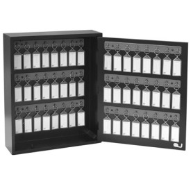 Armoire à Clés Mural Acrimet en MDF - 48 Porte-clés avec Serrure