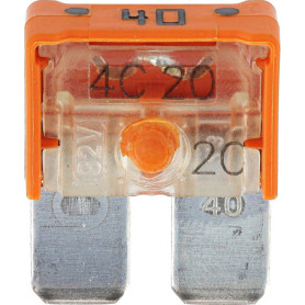Fusibles Plat Maxi-Compact 40 A - Protection Électrique Automobile et Industrielle - Sachet de 5